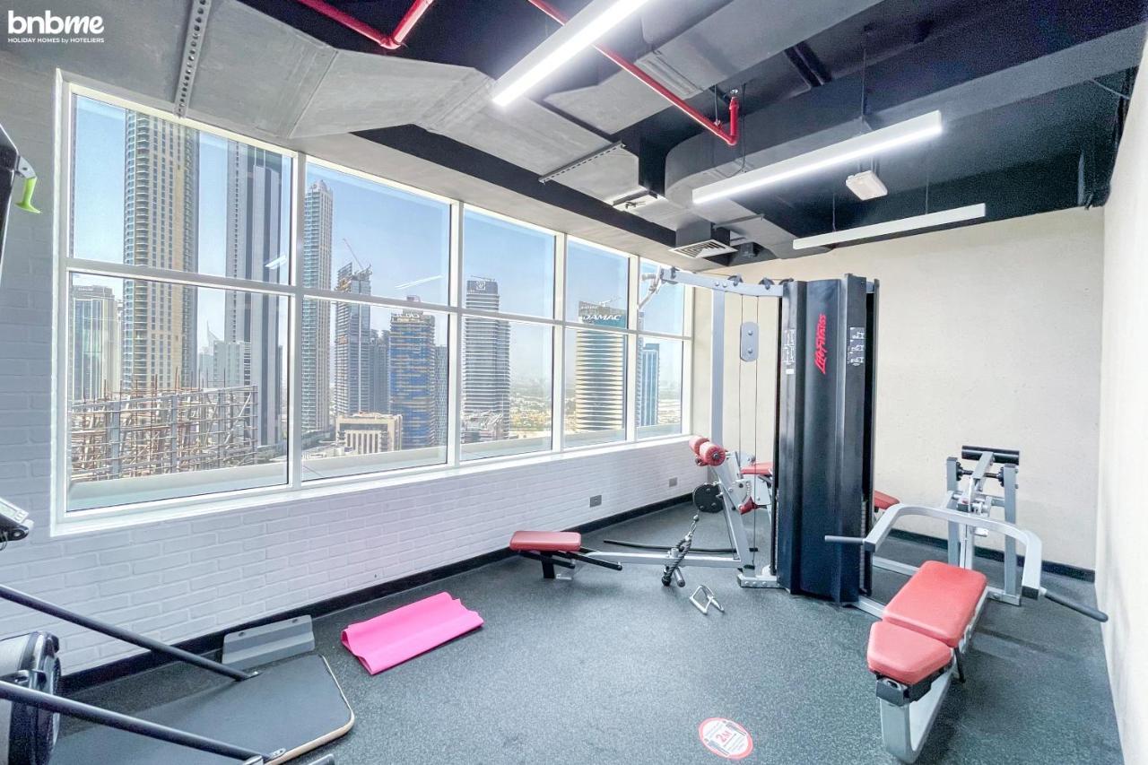 Bnbmehomes - Spacious Studio In Downtown Near Burj Khalifa - 1703 Дубай Екстериор снимка